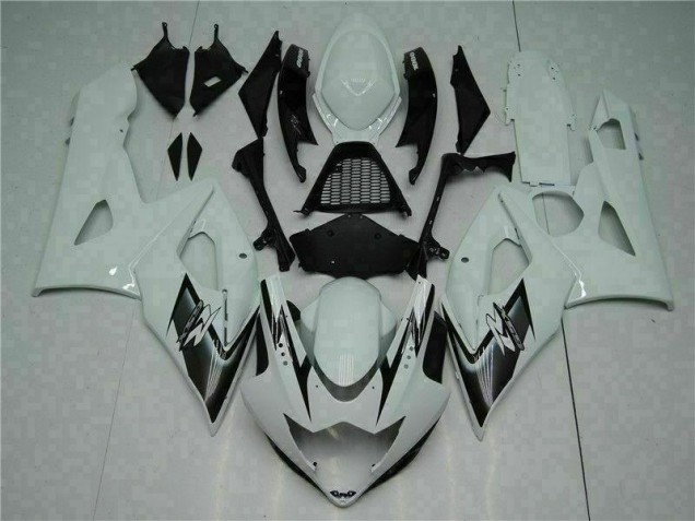 Blanco Carenado & Plástico Moto Suzuki GSXR 1000 K5 2005-2006 Blanco Carenado & Plástico Moto Suzuki GSXR 1000 K5 2005-2006