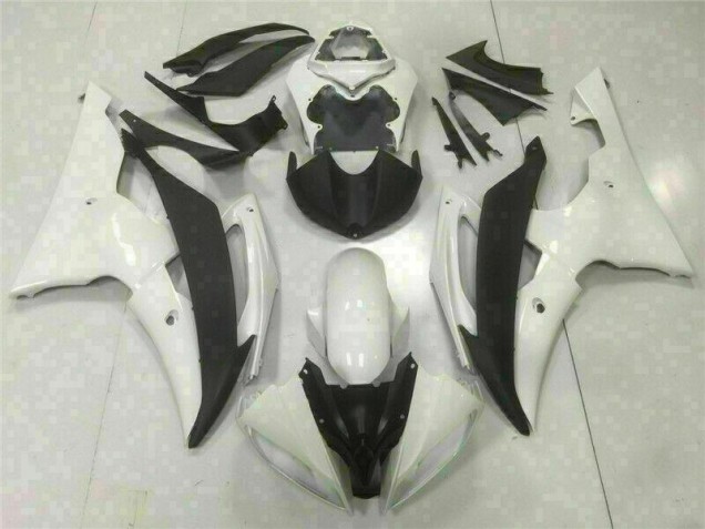 Blanco Carenados Moto Yamaha R6 2008-2016 Blanco Carenados Moto Yamaha R6 2008-2016