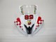 Blanco Carrocería Motocicletas Yamaha R6 2008-2016 Blanco Carrocería Motocicletas Yamaha R6 2008-2016