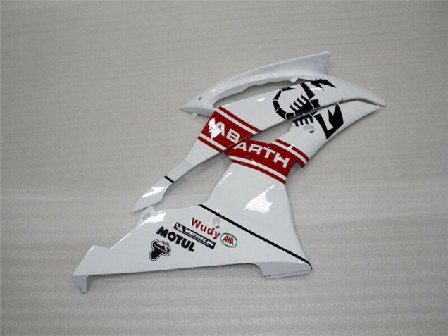 Blanco Carrocería Motocicletas Yamaha R6 2008-2016 Blanco Carrocería Motocicletas Yamaha R6 2008-2016