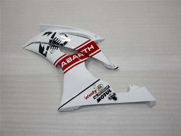 Blanco Carrocería Motocicletas Yamaha R6 2008-2016 Blanco Carrocería Motocicletas Yamaha R6 2008-2016