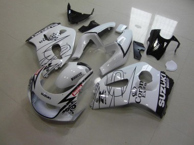 Blanco Corona Carenado Moto Suzuki GSXR 600 1996-2000