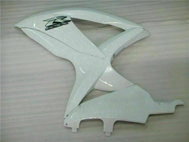 Blanco Kits Completo Carenado Moto ABS Suzuki GSXR 600 / 750 K8 2008-2010 Blanco Kits Completo Carenado Moto ABS Suzuki GSXR 600 / 750 K8 2008-2010