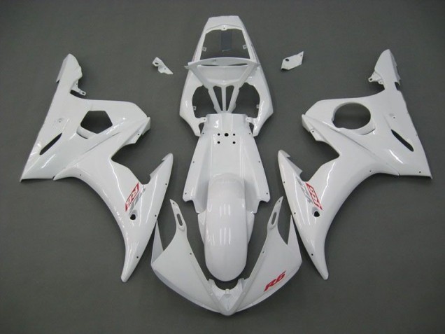 Blanco Kits Completo Carenado Moto Yamaha R6 2003-2005 Blanco Kits Completo Carenado Moto Yamaha R6 2003-2005