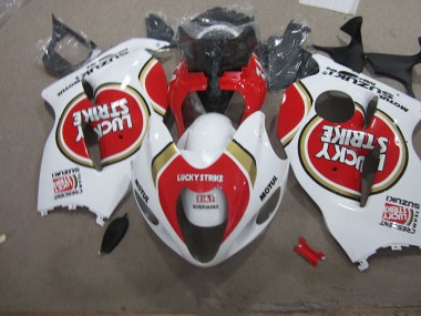 Blanco Lucky Strike Motul Carenado Moto Suzuki GSXR 1300 Hayabusa 1996-2007