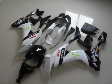 Blanco Monster Carenado Moto Kawasaki ZX10R 2008-2010