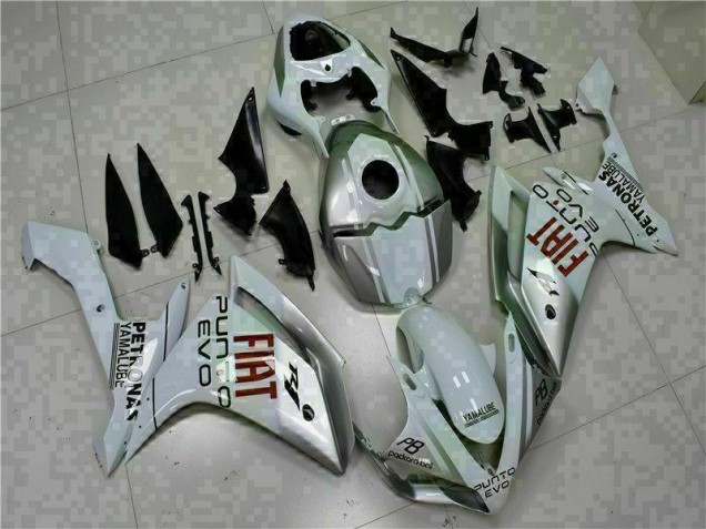 Blanco Moto Plástica Yamaha R1 2007-2008 Blanco Moto Plástica Yamaha R1 2007-2008