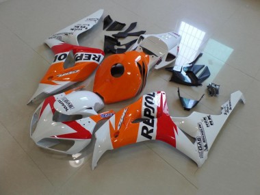 Blanco & Naranja Repsol Carenado Moto Honda CBR 1000 RR 2006-2007