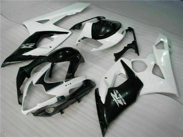 Blanco Negro ABS Kits Carenado Moto Suzuki GSXR 1000 K5 2005-2006 Blanco Negro ABS Kits Carenado Moto Suzuki GSXR 1000 K5 2005-2006