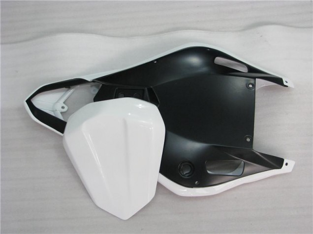 Blanco Negro ABS Moto Plástica Yamaha R6 2006-2007 Blanco Negro ABS Moto Plástica Yamaha R6 2006-2007