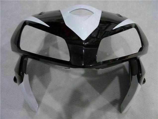 Blanco Negro ABS Moto Plástico Honda CBR 600 RR 2005-2006 Blanco Negro ABS Moto Plástico Honda CBR 600 RR 2005-2006