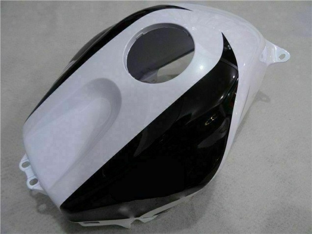 Blanco Negro ABS Moto Plástico Honda CBR 600 RR 2005-2006 Blanco Negro ABS Moto Plástico Honda CBR 600 RR 2005-2006