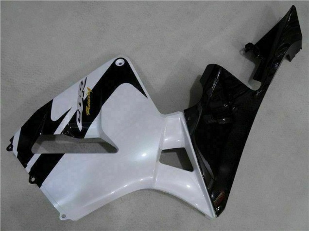 Blanco Negro ABS Moto Plástico Honda CBR 600 RR 2005-2006 Blanco Negro ABS Moto Plástico Honda CBR 600 RR 2005-2006