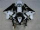 Blanco Negro ABS Moto Plástico Honda CBR 600 RR 2005-2006 Blanco Negro ABS Moto Plástico Honda CBR 600 RR 2005-2006