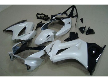 Blanco Negro ABS Moto Plástico Honda VFR 800 2002-2013