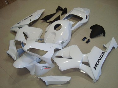 Blanco Negro Calcomanía Carenado Moto Honda CBR 600 RR 2003-2004