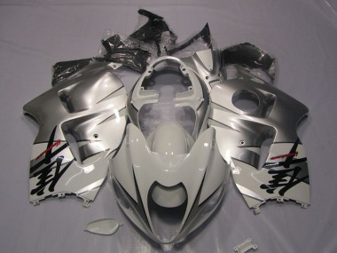 Blanco Negro Calcomanía Carenado Moto Suzuki GSXR 1300 Hayabusa 1996-2007