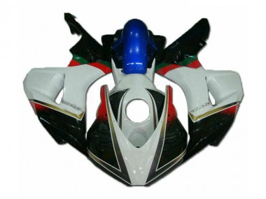 Blanco Negro Carenado Moto Honda CBR 1000 RR 2006-2007