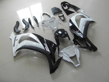 Blanco Negro Carenado Moto Kawasaki ZX10R 2011-2015