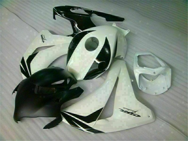 Blanco Negro Carenado Moto & Plástico Honda CBR 1000 RR 2008-2011 Blanco Negro Carenado Moto & Plástico Honda CBR 1000 RR 2008-2011