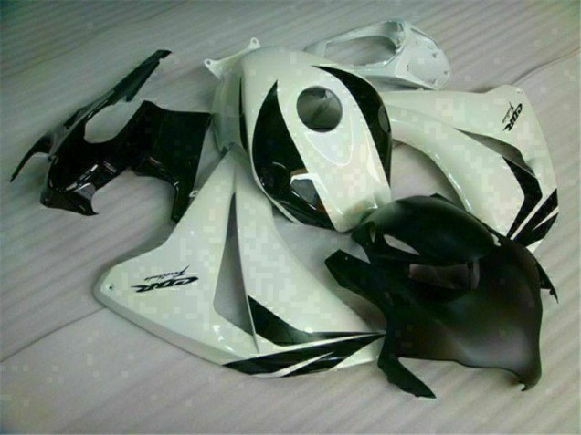 Blanco Negro Carenado Moto & Plástico Honda CBR 1000 RR 2008-2011 Blanco Negro Carenado Moto & Plástico Honda CBR 1000 RR 2008-2011