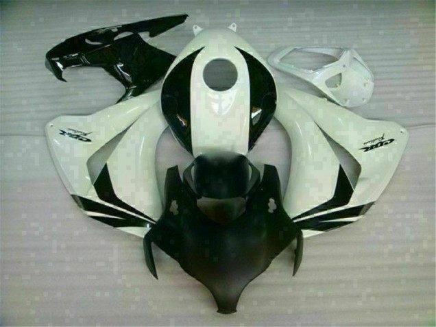 Blanco Negro Carenado Moto & Plástico Honda CBR 1000 RR 2008-2011 Blanco Negro Carenado Moto & Plástico Honda CBR 1000 RR 2008-2011