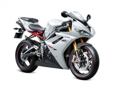 Blanco Negro Carenado Moto Triumph Daytona 675 Triple 2006-2008