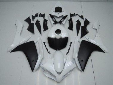 Blanco Negro Carenado Moto Yamaha R1 2007-2008