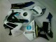 Blanco Negro Carenado & Plástico Moto Honda CBR 600 RR 2005-2006 Blanco Negro Carenado & Plástico Moto Honda CBR 600 RR 2005-2006
