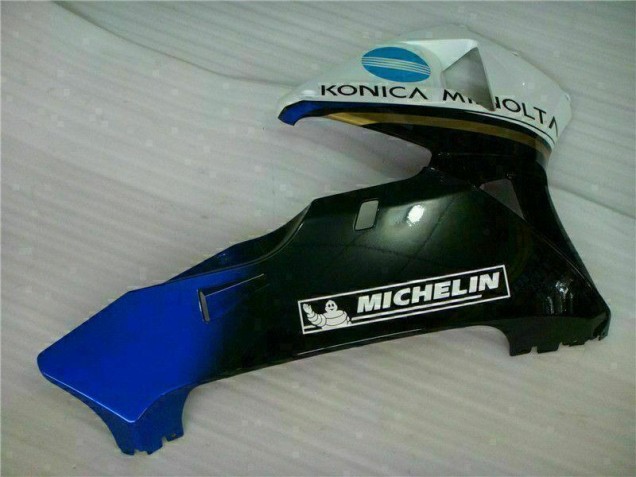 Blanco Negro Carenado & Plástico Moto Honda CBR 600 RR 2005-2006 Blanco Negro Carenado & Plástico Moto Honda CBR 600 RR 2005-2006