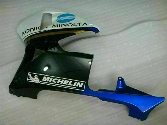Blanco Negro Carenado & Plástico Moto Honda CBR 600 RR 2005-2006 Blanco Negro Carenado & Plástico Moto Honda CBR 600 RR 2005-2006