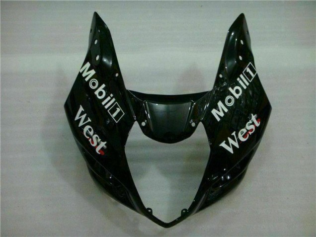 Blanco Negro Carrocería Motocicletas Suzuki GSXR 1000 K3 2003-2004 Blanco Negro Carrocería Motocicletas Suzuki GSXR 1000 K3 2003-2004