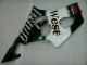 Blanco Negro Carrocería Motocicletas Suzuki GSXR 1000 K3 2003-2004 Blanco Negro Carrocería Motocicletas Suzuki GSXR 1000 K3 2003-2004