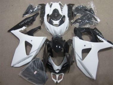 Blanco Negro Carrocería Motocicletas Suzuki GSXR 1000 K9 2009-2016