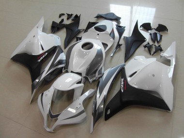 Blanco Negro Gris Carenado Moto Honda CBR 600 RR 2009-2012