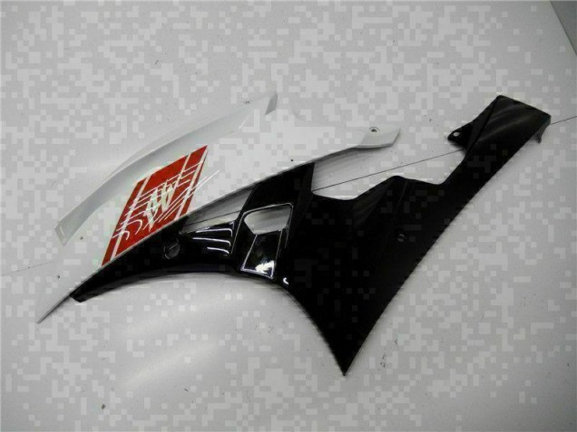 Blanco Negro Kit Carenado ABS Completo Yamaha R6 2006-2007 Blanco Negro Kit Carenado ABS Completo Yamaha R6 2006-2007