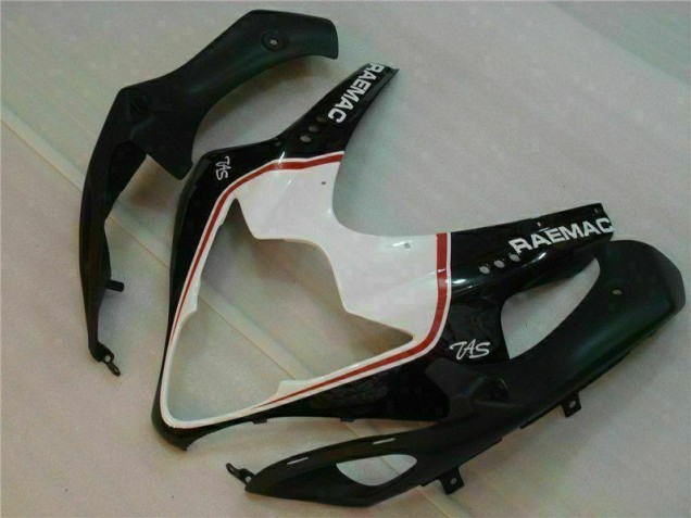 Blanco Negro Kit Carenado Moto Suzuki GSXR 1000 K5 2005-2006 Blanco Negro Kit Carenado Moto Suzuki GSXR 1000 K5 2005-2006