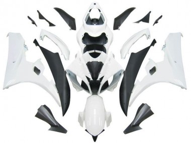 Blanco Negro Kit Carenado Moto Yamaha R6 2006-2007