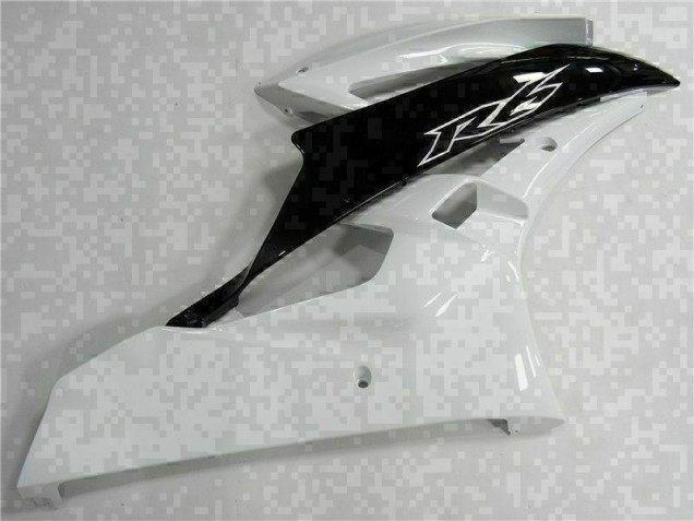 Blanco Negro Kits ABS Carenado Motocicleta Yamaha R6 2006-2007 Blanco Negro Kits ABS Carenado Motocicleta Yamaha R6 2006-2007