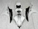 Blanco Negro Kits ABS Carenado Motocicleta Yamaha R6 2006-2007 Blanco Negro Kits ABS Carenado Motocicleta Yamaha R6 2006-2007