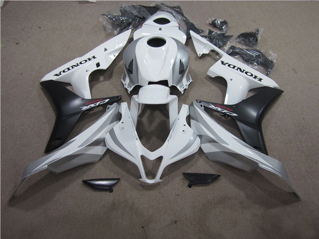 Blanco Negro Kits Carenado Moto Honda CBR 600 RR 2007-2008 Blanco Negro Kits Carenado Moto Honda CBR 600 RR 2007-2008