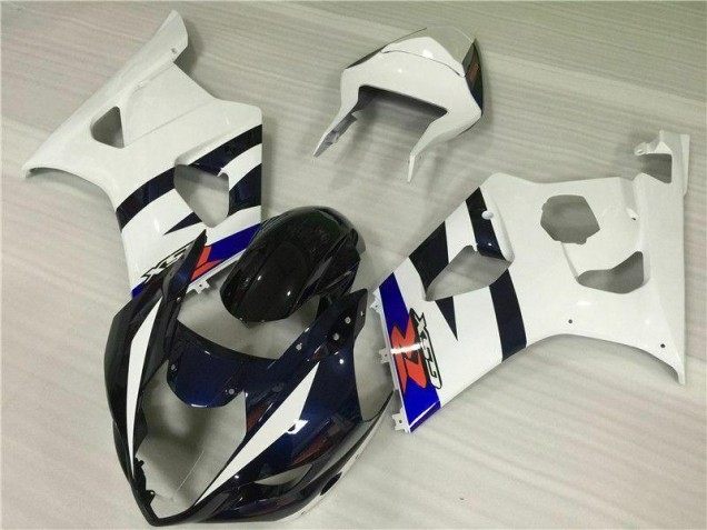 Blanco Negro Kits Carenado Moto Suzuki GSXR 1000 K3 2003-2004 Blanco Negro Kits Carenado Moto Suzuki GSXR 1000 K3 2003-2004