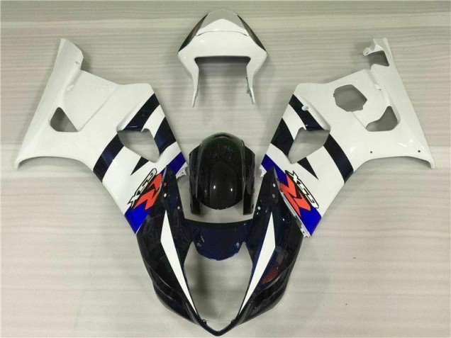 Blanco Negro Kits Carenado Moto Suzuki GSXR 1000 K3 2003-2004 Blanco Negro Kits Carenado Moto Suzuki GSXR 1000 K3 2003-2004