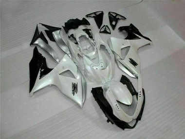 Blanco Negro Kits Carenado Moto Suzuki GSXR 1000 K9 2009-2016
