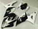 Blanco Negro Kits Completo Carenado Moto ABS Suzuki GSXR 1000 K5 2005-2006 Blanco Negro Kits Completo Carenado Moto ABS Suzuki GSXR 1000 K5 2005-2006
