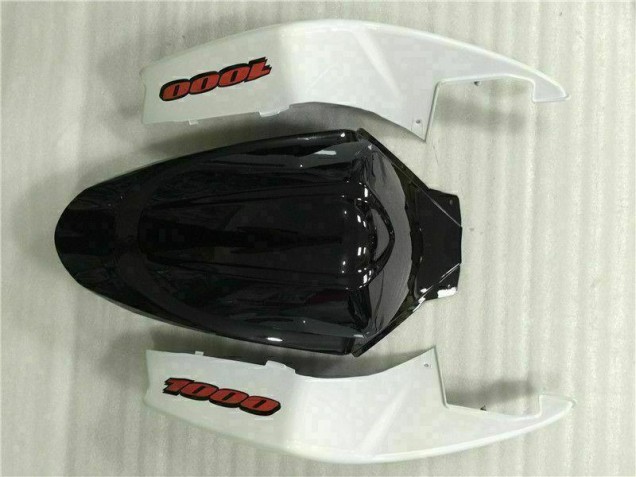 Blanco Negro Kits Completo Carenado Moto ABS Suzuki GSXR 1000 K5 2005-2006 Blanco Negro Kits Completo Carenado Moto ABS Suzuki GSXR 1000 K5 2005-2006