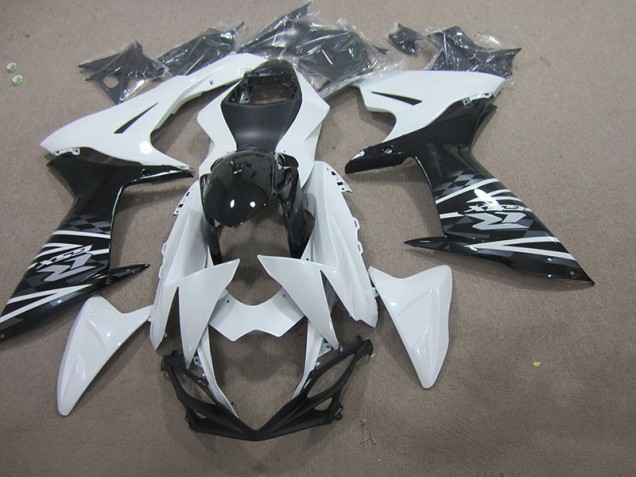 Blanco Negro Kits Completo Carenado Moto Suzuki GSXR 750 K11 2011-2021 Blanco Negro Kits Completo Carenado Moto Suzuki GSXR 750 K11 2011-2021