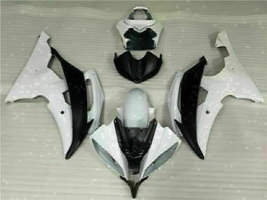 Blanco Negro Kits Completo Carenado Moto Yamaha R6 2008-2016