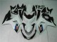 Blanco Negro Moto Plástica Suzuki GSXR 1000 K9 2009-2016 Blanco Negro Moto Plástica Suzuki GSXR 1000 K9 2009-2016
