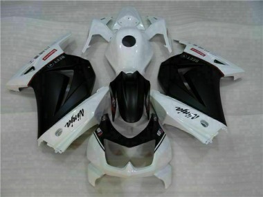 Blanco Negro Ninja Carenado Moto Kawasaki EX250 2008-2012